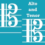 How to read alto and tenor clef